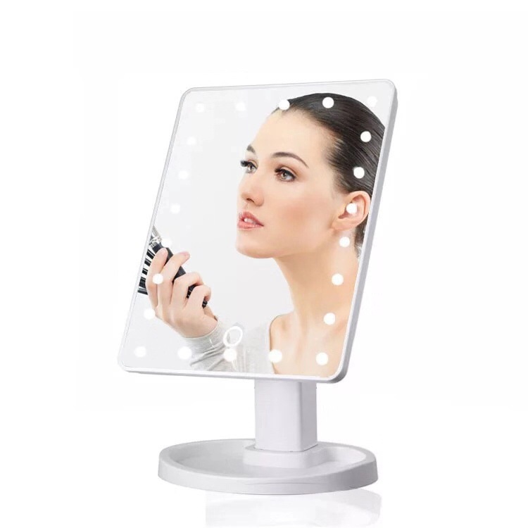 LED MIRROR RECHARGEABLE 16/22 light