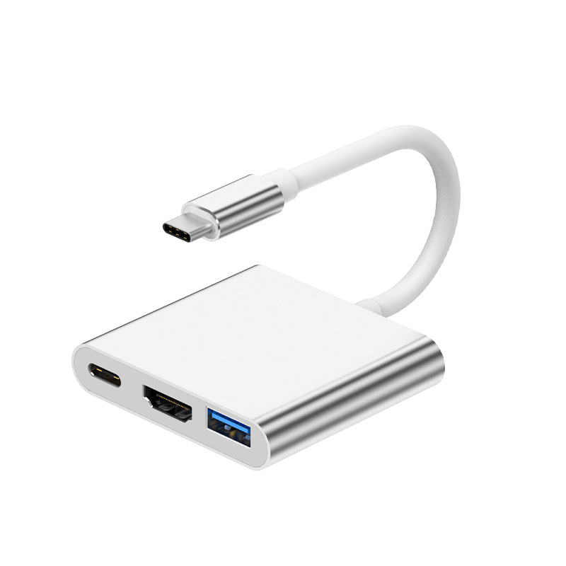 3 in 1 Hub Type C USB 3.1 to PD USB-C 4K 1080p HDMI USB3.0 USB 3.0 Adapter 