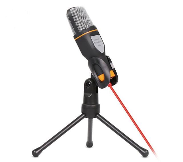 Microphone 3.5mm condenser microphone with stand