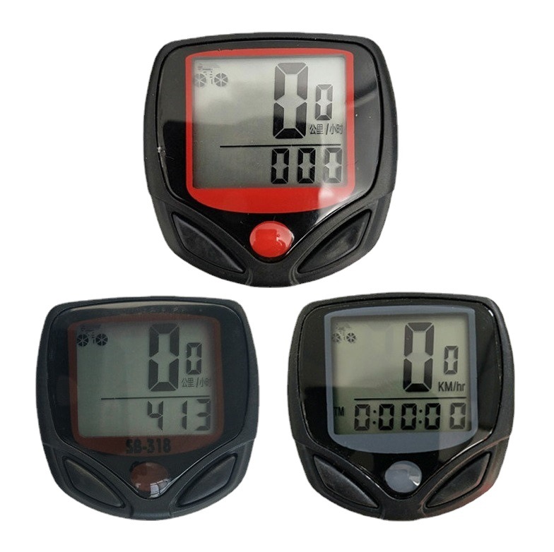 Mountain bike code meter bicycle odometer cycle wired meter bicycle accessories